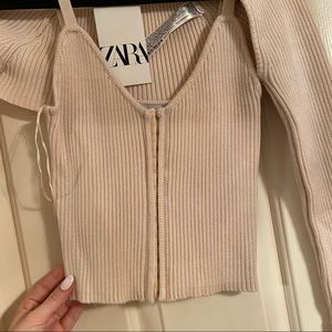 🔥Zara Tank Top and Shrug Set